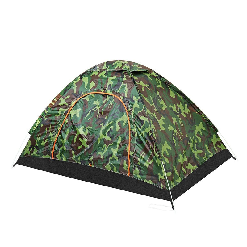 eszy2find tents default 2-Person Instant Automatic Pop Up Camouflage Camping Tent Sun Shelter Portable Backpack With Louver Lightweight PU Polyester Waterproof Fabric Tent For Outdoor Travel Hiking