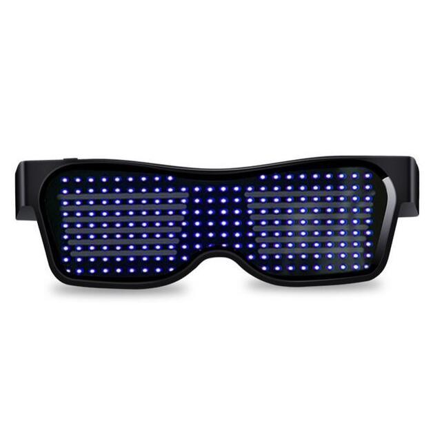 ezy2find 0 Blue / Enhancedversion / USB Bengdi Glasses Glow Glasses Burst Flash