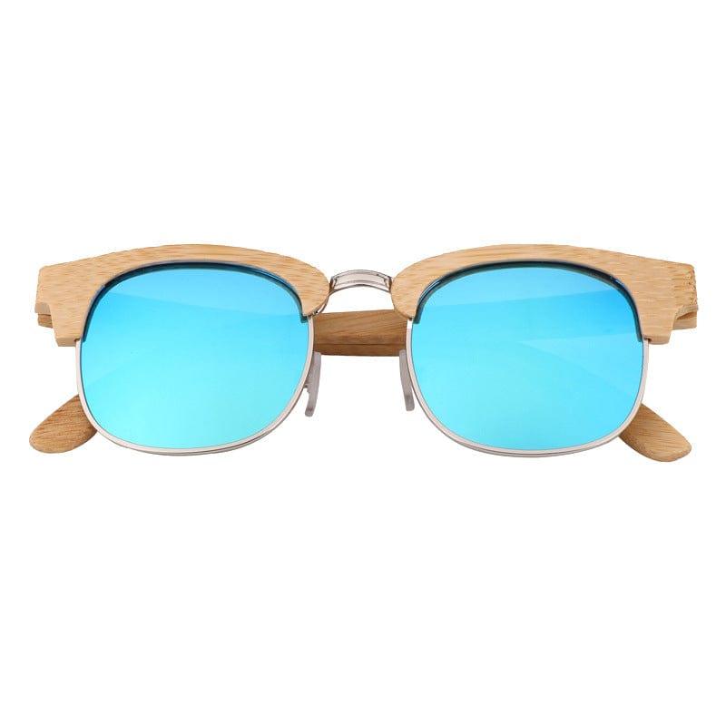 ezy2find 0 Blue Wooden glasses