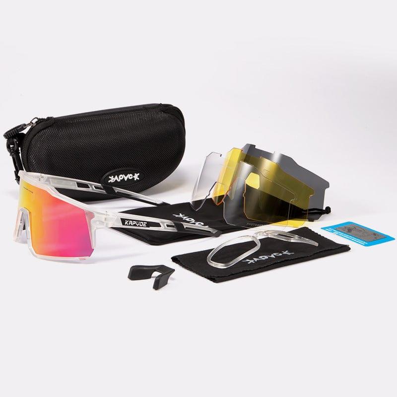 ezy2find 0 F Cycling Glasses Polarized Goggles Mountain Road Bike Glasses