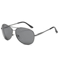 ezy2find 0 Grey / 100degrees Fashionable large frame metal glasses
