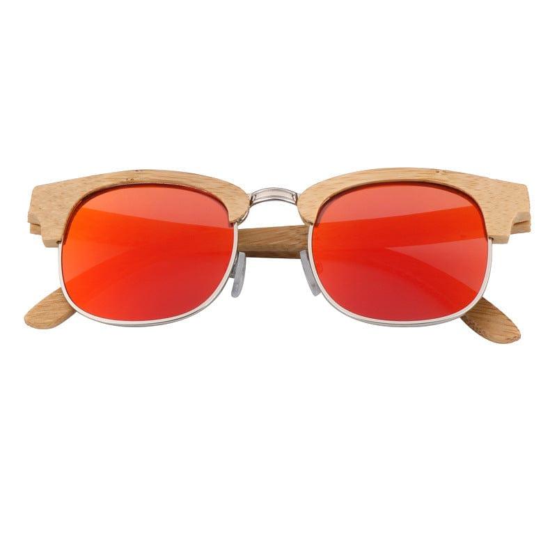 ezy2find 0 Red Wooden glasses
