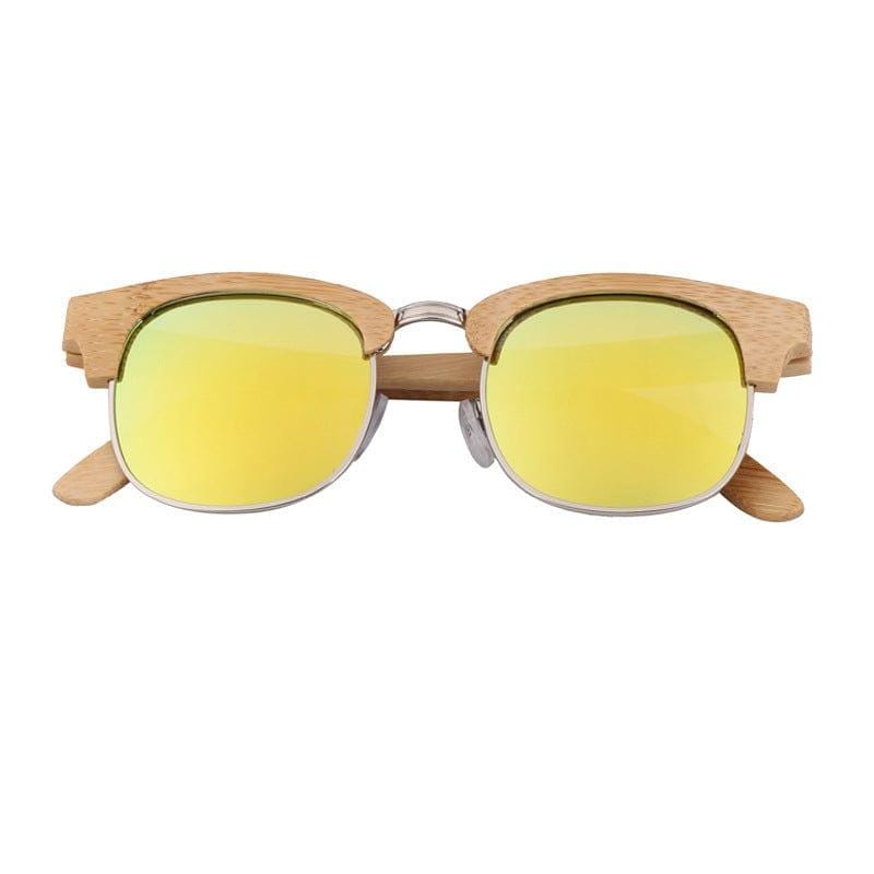 ezy2find 0 Yellow Wooden glasses