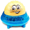 ezy2find 0 yellowball with base Bath Toys Spray Water Light Rotate with Shower Pool Kids Toys for Children Toddler Swimming Party Bathroom LED Light Toys Gift