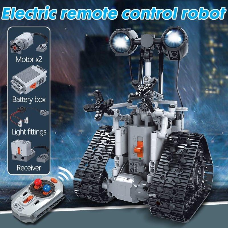 ezy2find 0 ZKZC 408PCS City Creative High-tech RC Robot Electric Building Blocks Remote Control Intelligent Robot Bricks Toys For Children