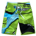 ezy2find 1521 green / M New Men&#39;s Beachwear Cool Board Shorts Quick Dry Watersport Swim Trunks Summer Beach Shorts M - 6XL Extra Large 10+ colors