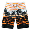 ezy2find 1525 orange / M New Men&#39;s Beachwear Cool Board Shorts Quick Dry Watersport Swim Trunks Summer Beach Shorts M - 6XL Extra Large 10+ colors