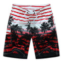 ezy2find 1525 red / M New Men&#39;s Beachwear Cool Board Shorts Quick Dry Watersport Swim Trunks Summer Beach Shorts M - 6XL Extra Large 10+ colors