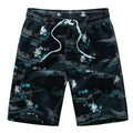 ezy2find 1526 blue / M New Men&#39;s Beachwear Cool Board Shorts Quick Dry Watersport Swim Trunks Summer Beach Shorts M - 6XL Extra Large 10+ colors