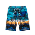 ezy2find 1701 blue / XXL Men&#39;s Surf Board Shorts Surfing Beach Trunks Swimming Wear Bermudas Masculina Swimwear Plus Size 4XL 5XL 6XL