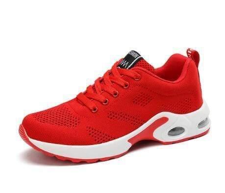 ezy2find 1727 red / 37 New 2019 Men Running Shoes Breathable Outdoor Sports Shoes Lightweight Sneakers for Women Comfortable Athletic Training Footwear