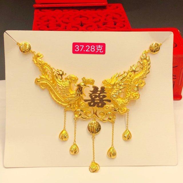ezy2find 24K Pure Gold Necklace Real AU 999 F about 45g / 55cm HX 24K Pure Gold Necklace Real AU 999 Solid Gold Chain Brightly Simple Upscale Trendy Classic  Fine Jewelry Hot Sell New 2020