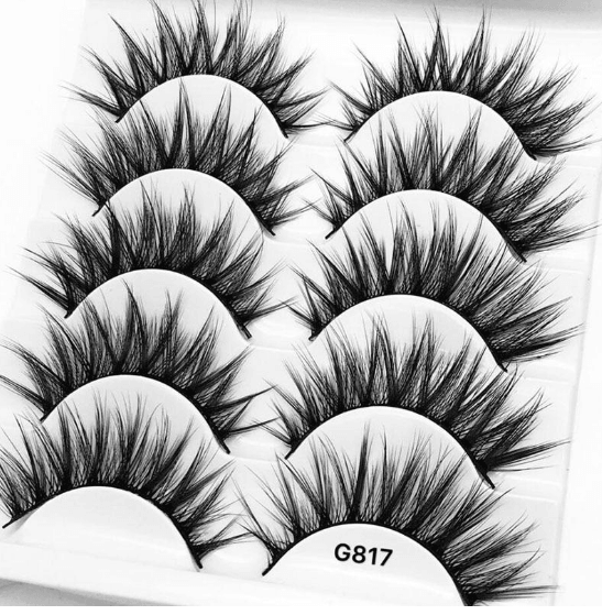 ezy2find 3D mink hair false eyelashes G817 3D mink hair false eyelashes