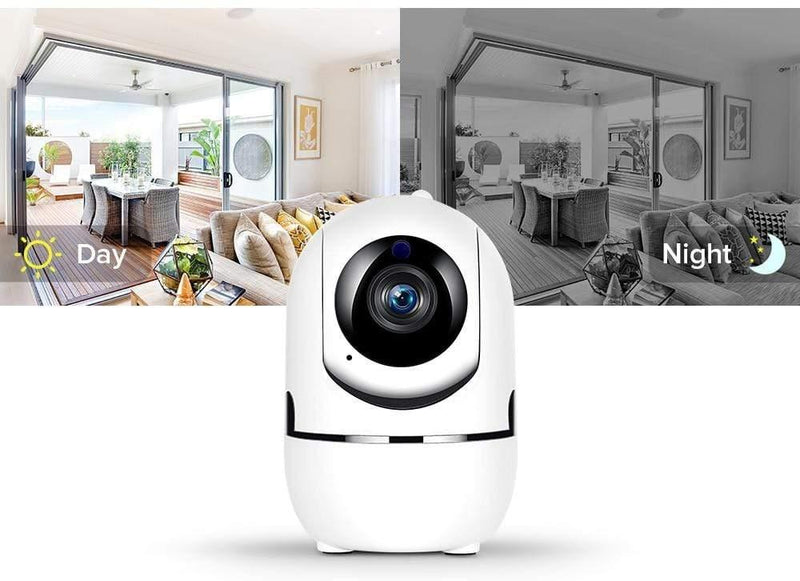 ezy2find Auto Tracking Camera US Plug White / 1080P EU 1080P Home Security Surveillance  Auto Tracking Camera US Plug