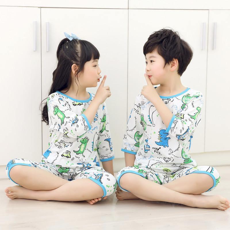 ezy2find baby clothing Blue / 160cm Air conditioned pajamas for children