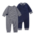 ezy2find baby clothing Blue / 66cm Baby one-piece long sleeve out of the house