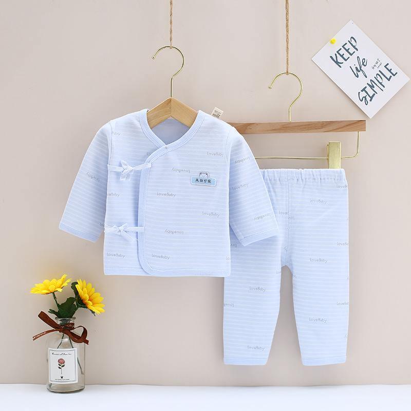 ezy2find baby clothing Blue B / NB Baby cotton underwear monk clothes