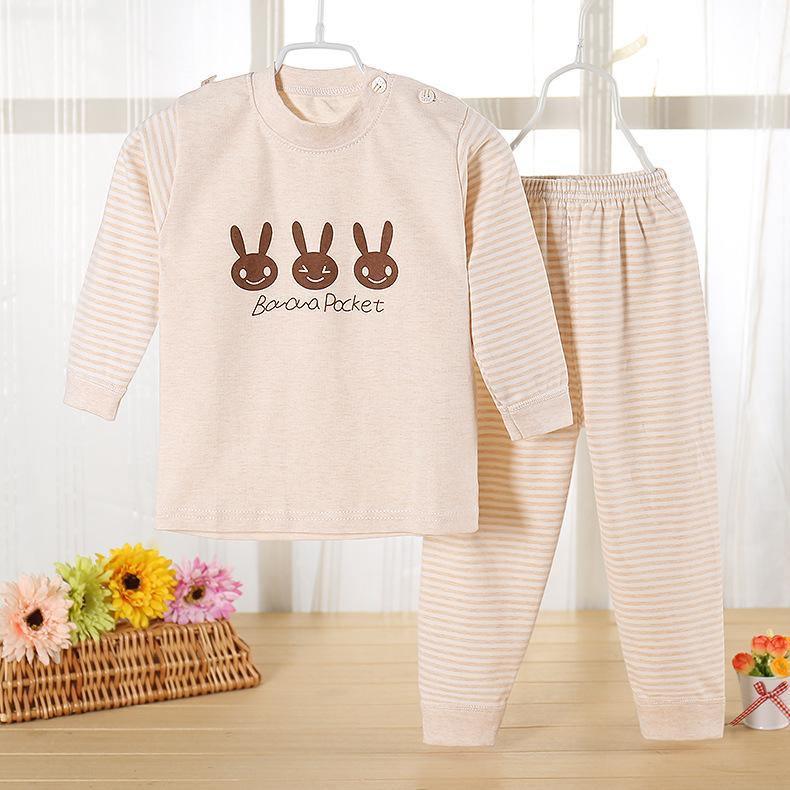 ezy2find baby clothing Brown / 75 Children's autumn clothes suit