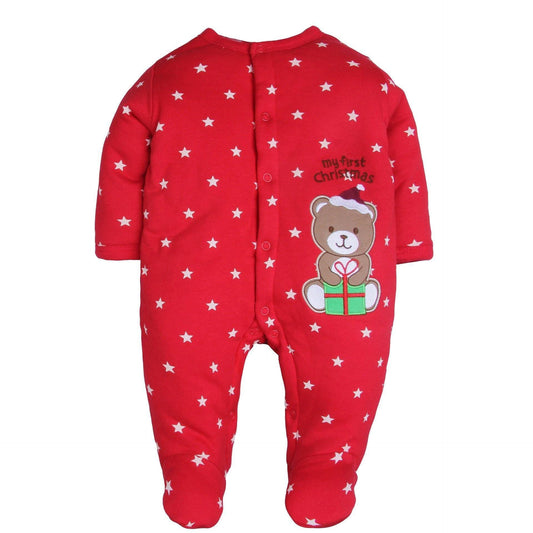 ezy2find baby clothing Red / 3to12M / Q4pcs Winter baby clothes one piece