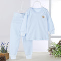 ezy2find baby pants Bule / 90cm The baby belly waist support pants suit cotton baby long johns children underwear girls and boys Homewear loungewear wholesale