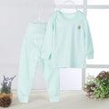 ezy2find baby pants Green / 100cm The baby belly waist support pants suit cotton baby long johns children underwear girls and boys Homewear loungewear wholesale
