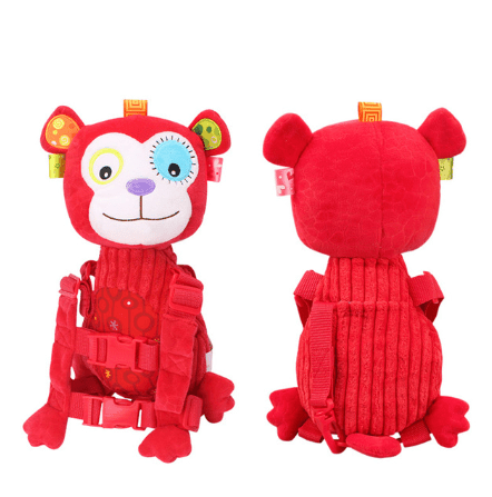 ezy2find backpack Monkey Anti-lost with baby straps anti-going kids bag anti-lost rope plush toys