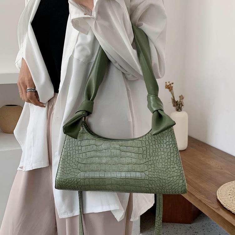 ezy2find bag Green French Niche Women'S Messenger Bag
