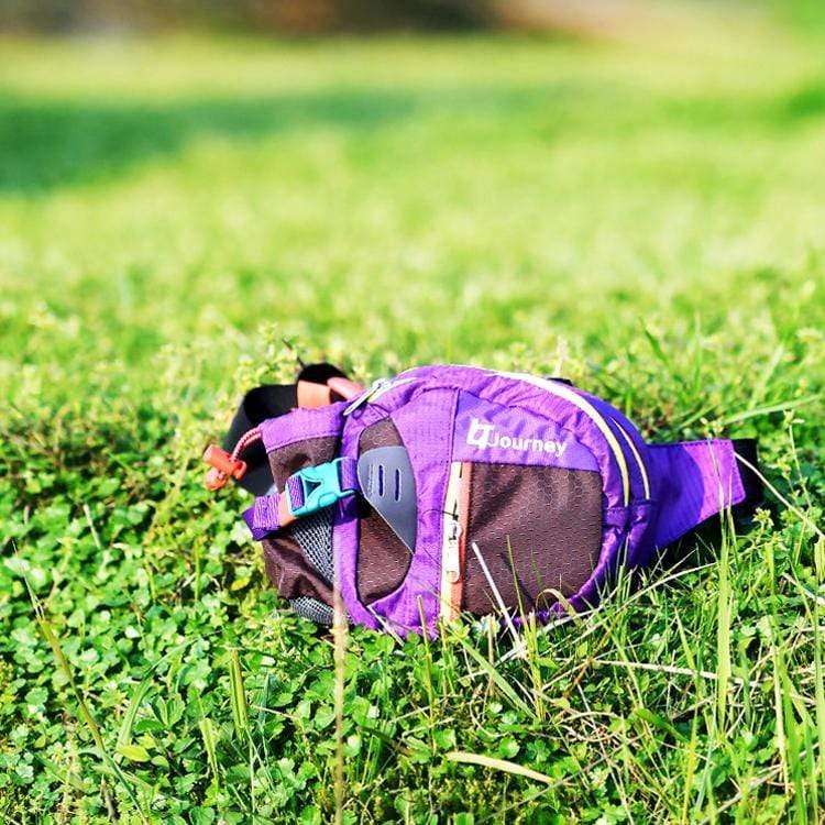 ezy2find bag Purple Outdoor Water Bottle Waist Bag All Match Anti Tear Small Waist Bag