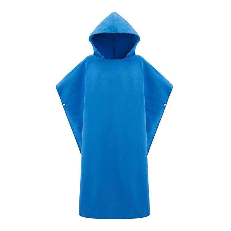 ezy2find beach clock towel Light Blue Changing Clothes Bathrobe Cloak Bath Towel Cloak Travel Vacation Beach Swimming