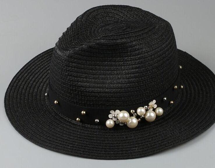 ezy2find beach hat 2 / Black panama hats