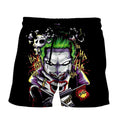 ezy2find beach pants 4style / S Haha Joker Devil Clown 3D Shorts Casual Beach Pants