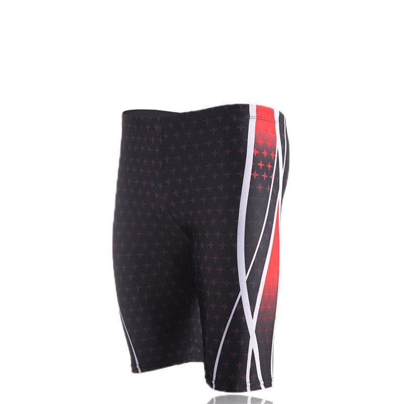 ezy2find beach togs A4colour / XL Sports Quick-Drying Five-Point Men's Swimming Trunks
