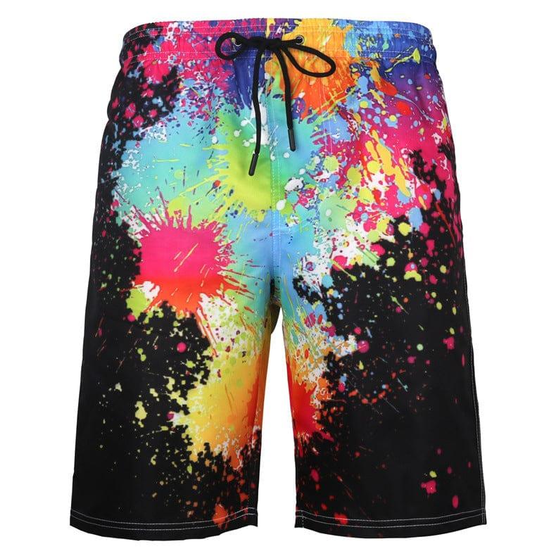 ezy2find beach wear 4style / S Men's Beach Pants Casual Shorts Octopus Amazon Plus Size Sweatpants