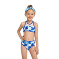 ezy2find bikini Blue / 104cm Sports Parent-child Swimwear European And American Swimwear
