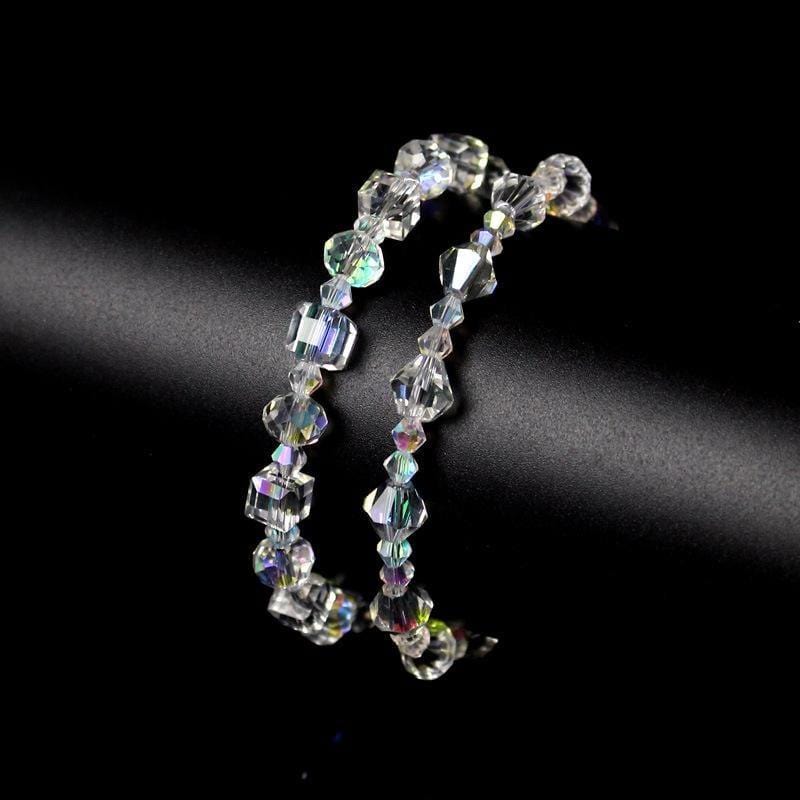 ezy2find bracelets Square Crystal Stone Bracelet Shine AB Color Exquisite Luxury Fashion Bracelet Jewelry