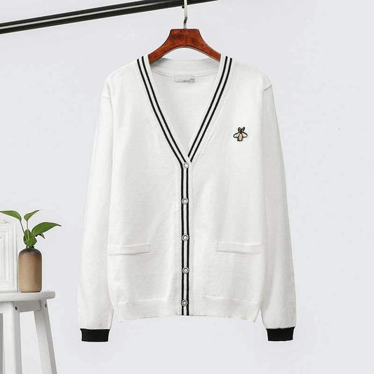 ezy2find cardigan White / One size Knit sweater top cardigan