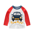 ezy2find Children's clothing 140cm / Red Children's car t-shirt