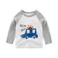 ezy2find Children's clothing Grey / 90cm Long Sleeve Bottoming Shirt Boy Clothing