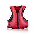 ezy2find Children's Snorkeling Buoyancy Vest Red Spot Inflatable Life Jackets, Children's Snorkeling Buoyancy Vest, Adult Free Size Buoyancy Boat Fishing Life Jackets