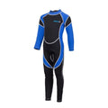 ezy2find children's swimwear Black blue / 6 Children's warm and cold-proof one-piece diving suit