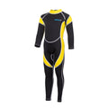 ezy2find children's swimwear Black yellow / 12 Children's warm and cold-proof one-piece diving suit
