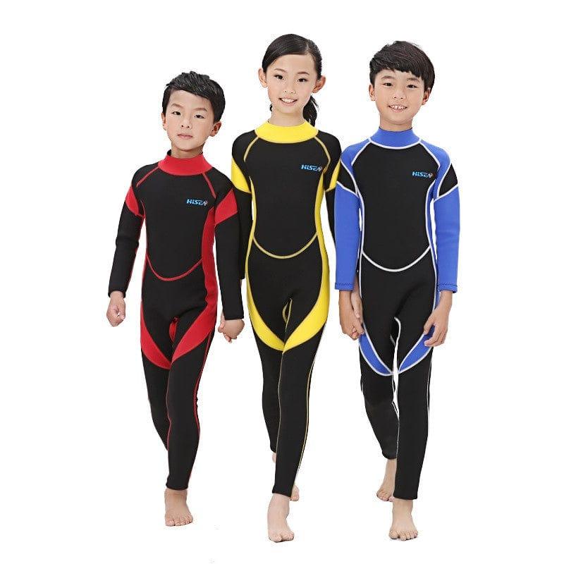 ezy2find children's swimwear Children's warm and cold-proof one-piece diving suit