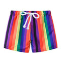 ezy2find children's swimwear Color stripe / 130cm Children's cartoon printed shorts