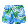 ezy2find children's swimwear Green coconut / 110cm Children's cartoon printed shorts