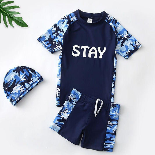 ezy2find children's swimwear Navy blue 1 / XL Sunbathing trunks for teenagers