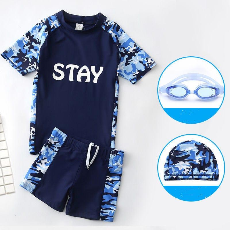 ezy2find children's swimwear Navy blue 2 / L Sunbathing trunks for teenagers