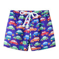 ezy2find children's swimwear Purple car / 140cm Children's cartoon printed shorts