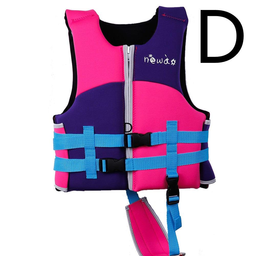 ezy2find Childrens Life Vest Style D / S Children's Life Jacket Professional Buoyancy Vest