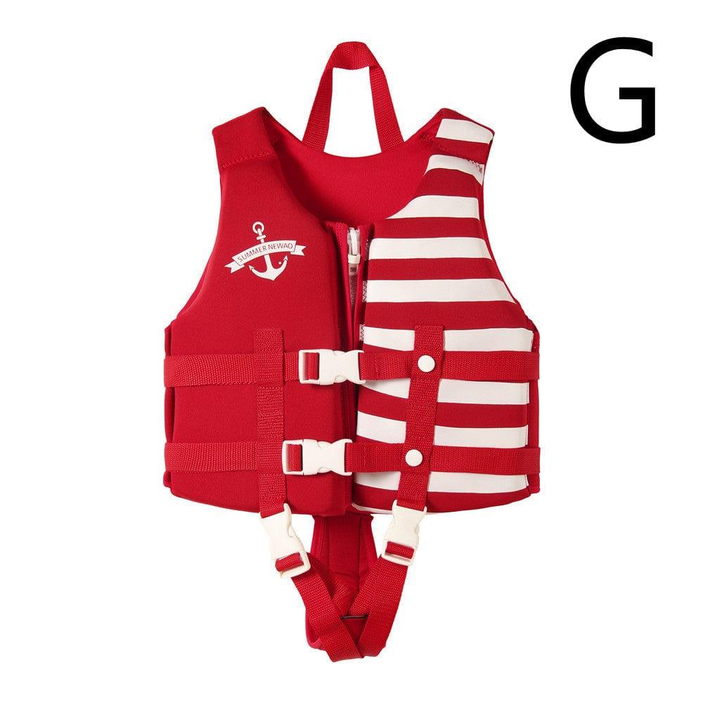ezy2find Childrens Life Vest Style G / M Children's Life Jacket Professional Buoyancy Vest