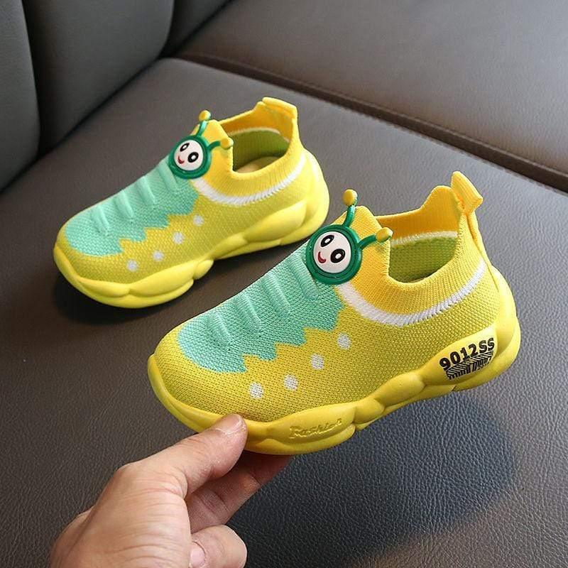 ezy2find Childrens Shoes Yellow / 17 Fashion Baby Girls Boys Sneakers Sport Child Stretch Mesh Shoes